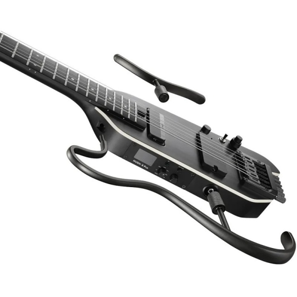Donner HUSH-X PRO Silent E-Gitarre black